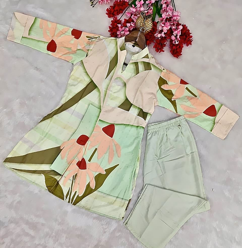 Stylish Rayon Printed Co-Ord Set for Casual & Daily Wear