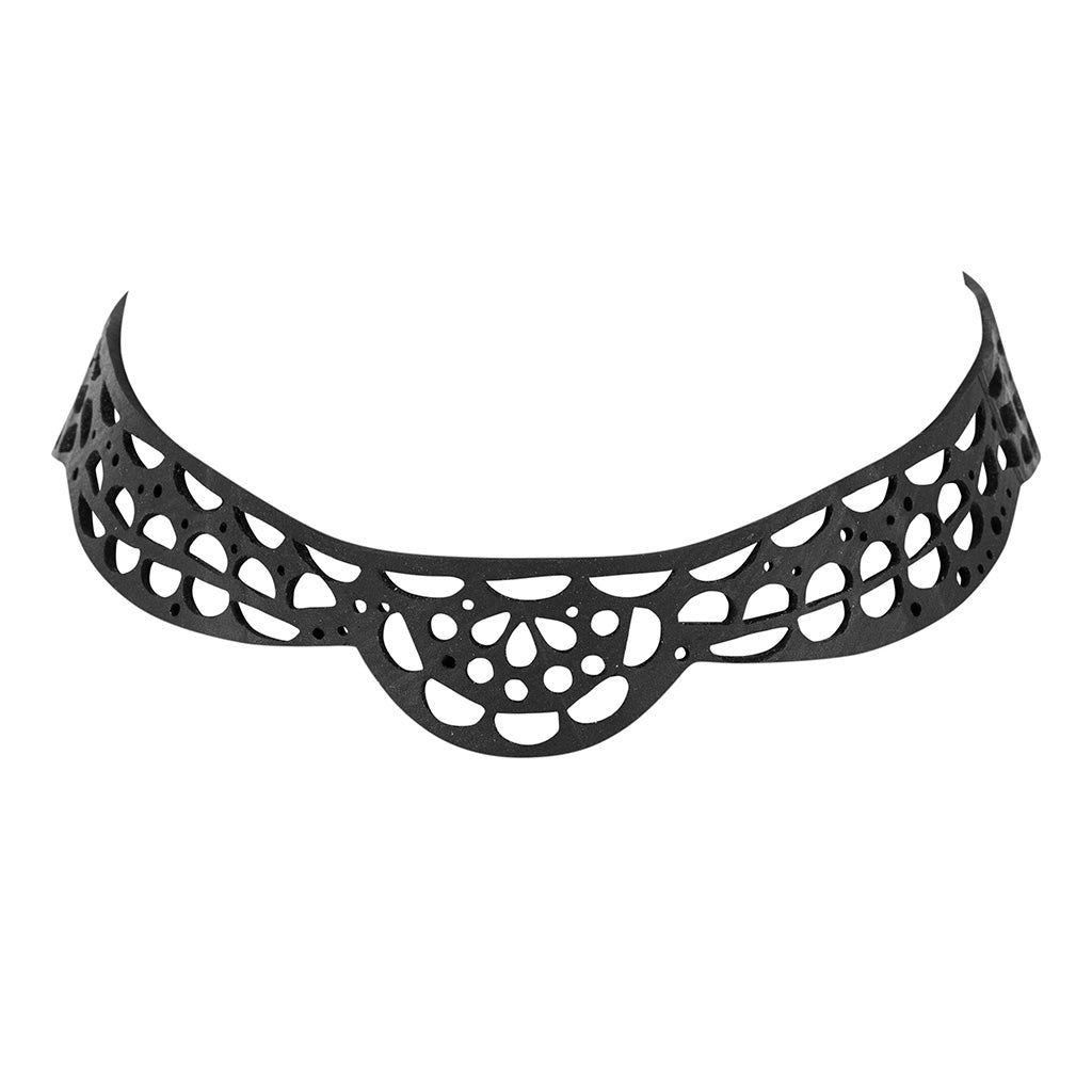Lace Vegan Inner Tube Choker