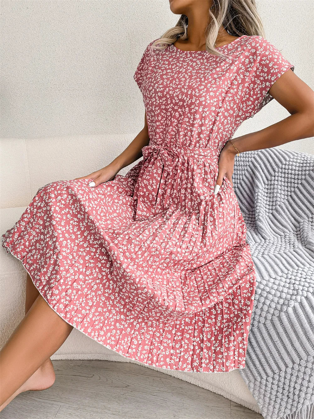 Spring Floral Maxi Dress