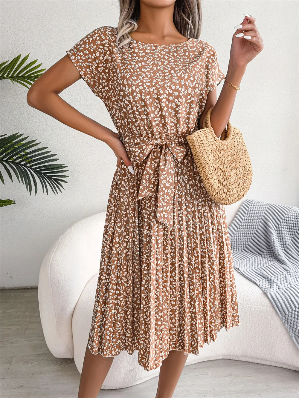 Spring Floral Maxi Dress