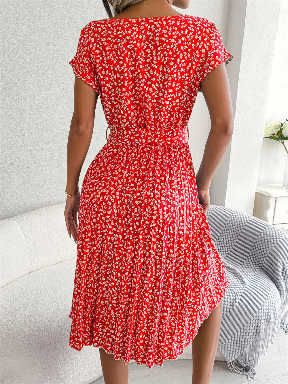 Spring Floral Maxi Dress