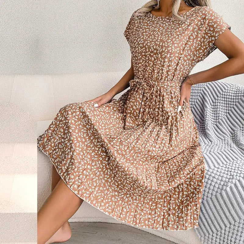 Spring Floral Maxi Dress