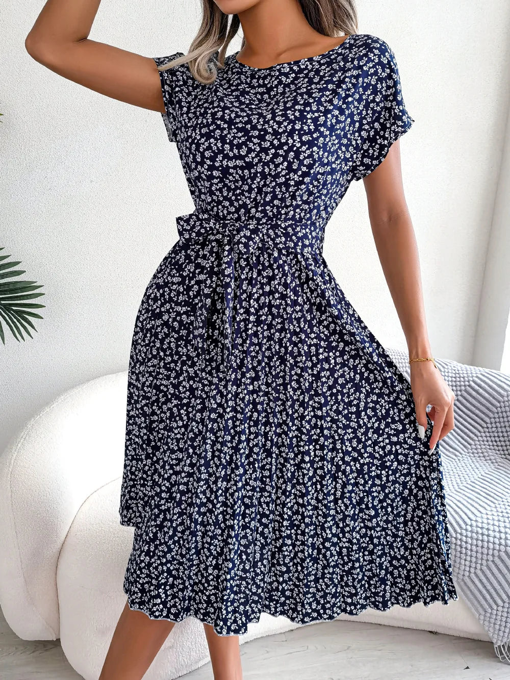 Spring Floral Maxi Dress