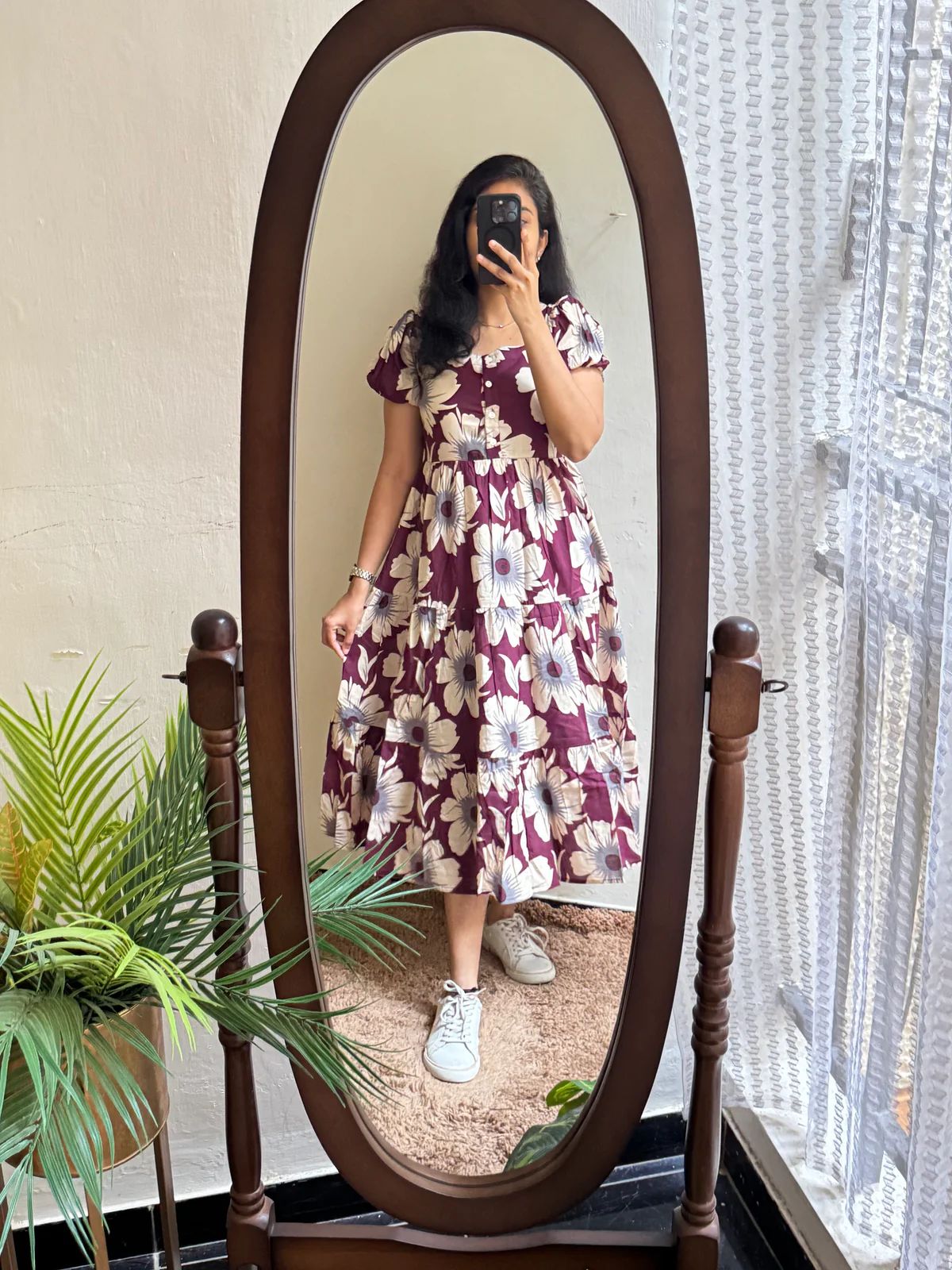 Onion Soft Cotton Short Sleeve Casual Dress