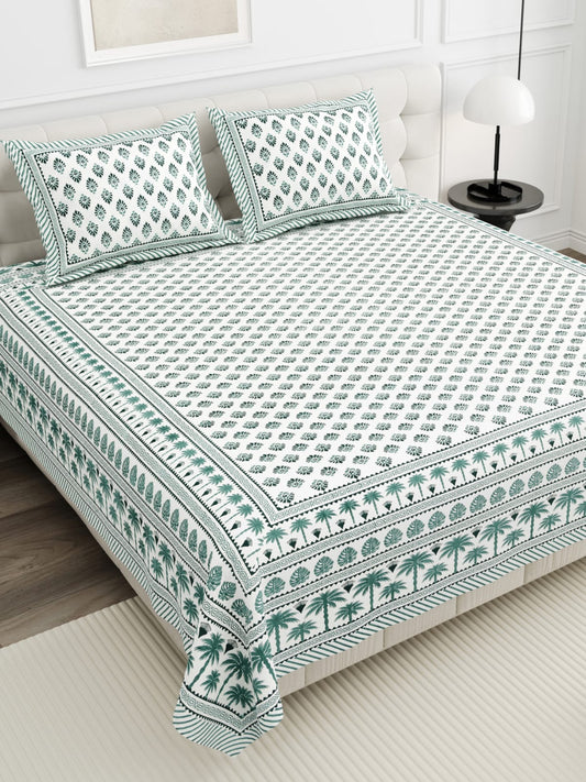 Pista Premium Cotton Bedsheet