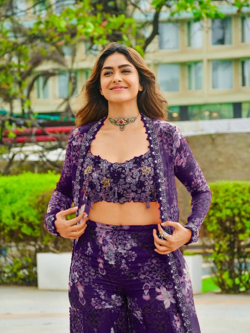 Purple Premium Silk Indo Western