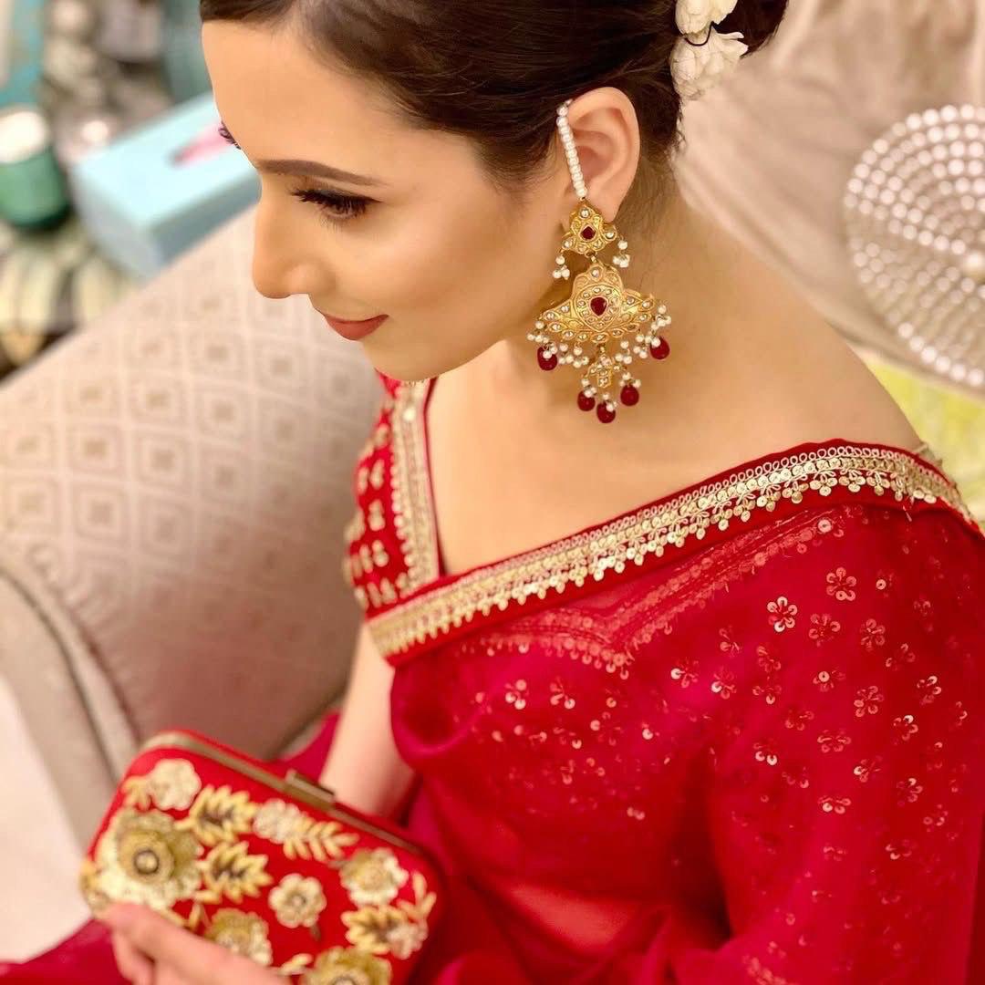 Red Premium Heavy Organza Silk Saree