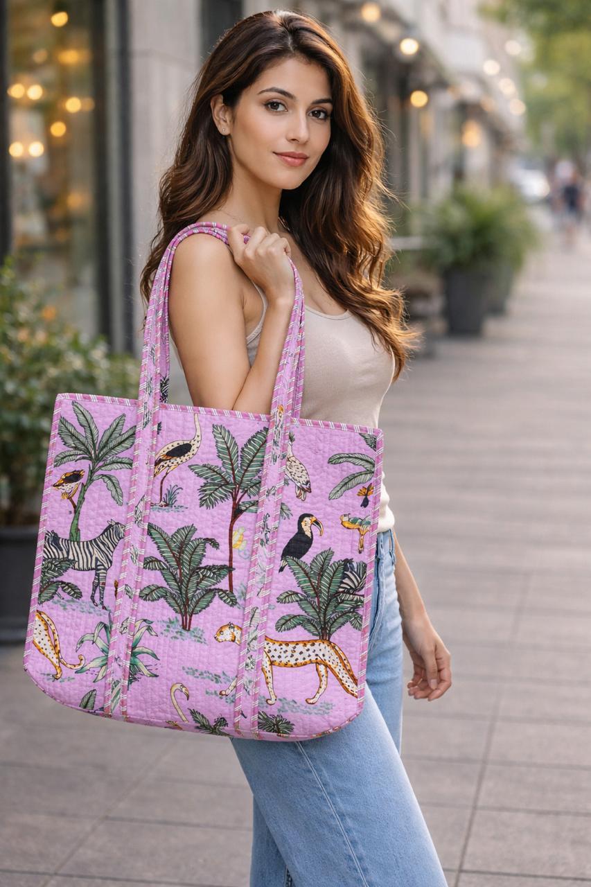 Elegant Zipper Everyday Carry Tote Bag