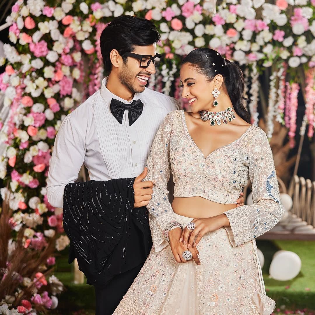 Cream Wedding Designer Lehenga