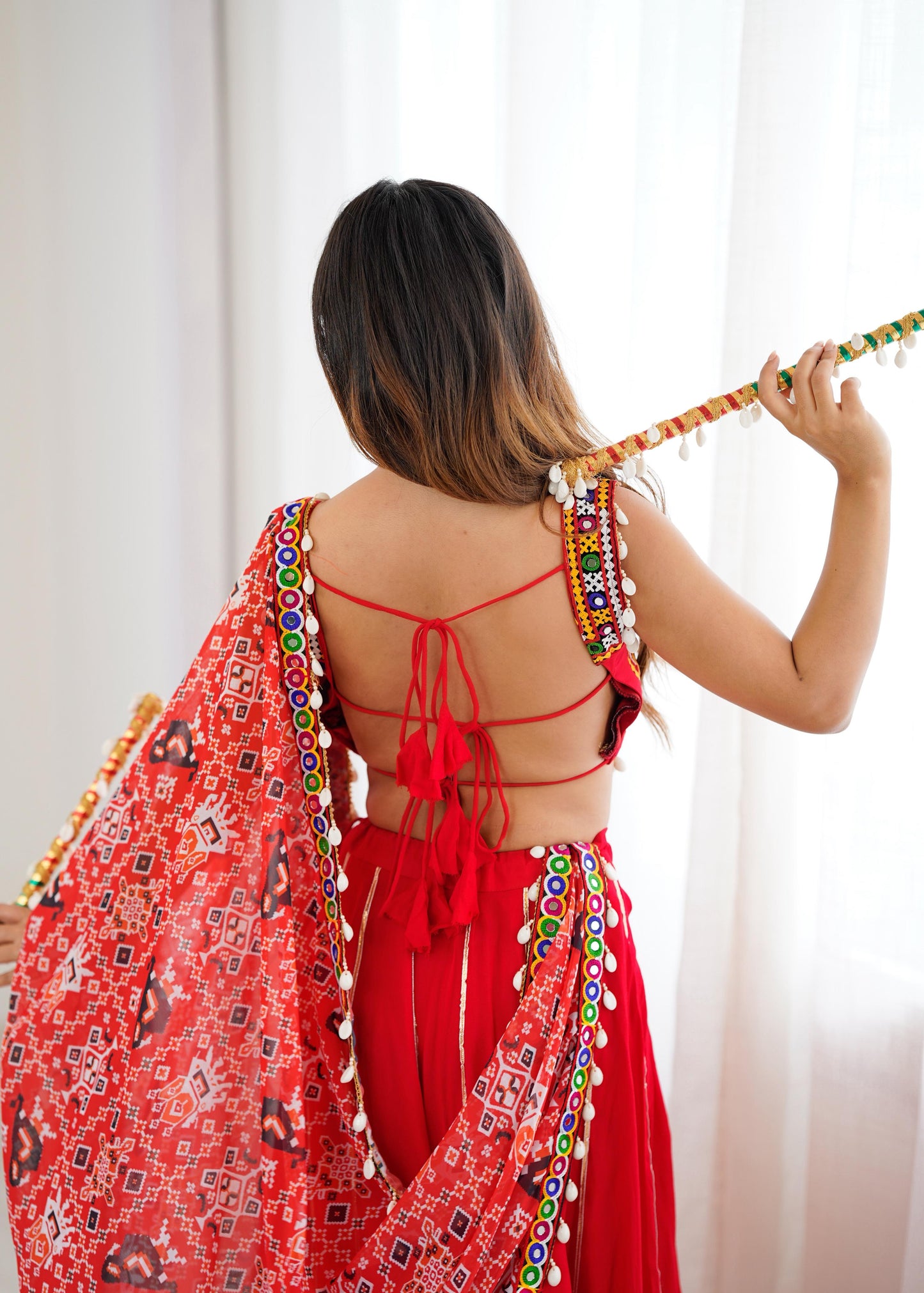 Red Traditional Lehenga Choli