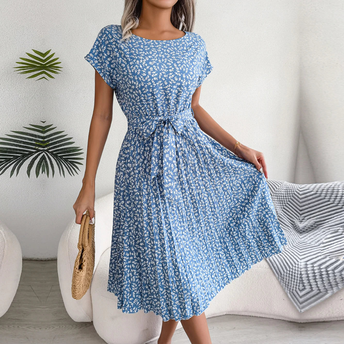 Spring Floral Maxi Dress