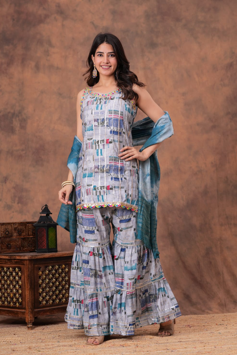 Heavy Muslin Fabric Suit