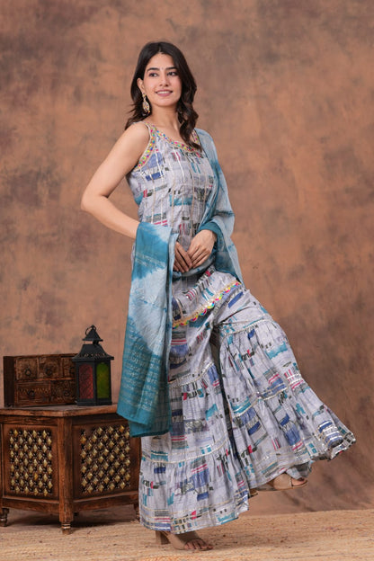 Heavy Muslin Fabric Suit