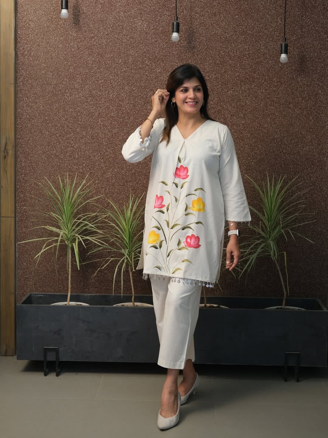 Premium Brush Print Cord Set