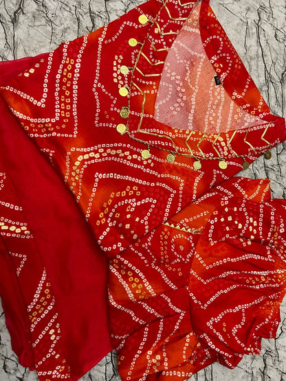 Red Pure Premium Rayon Wedding Kurti