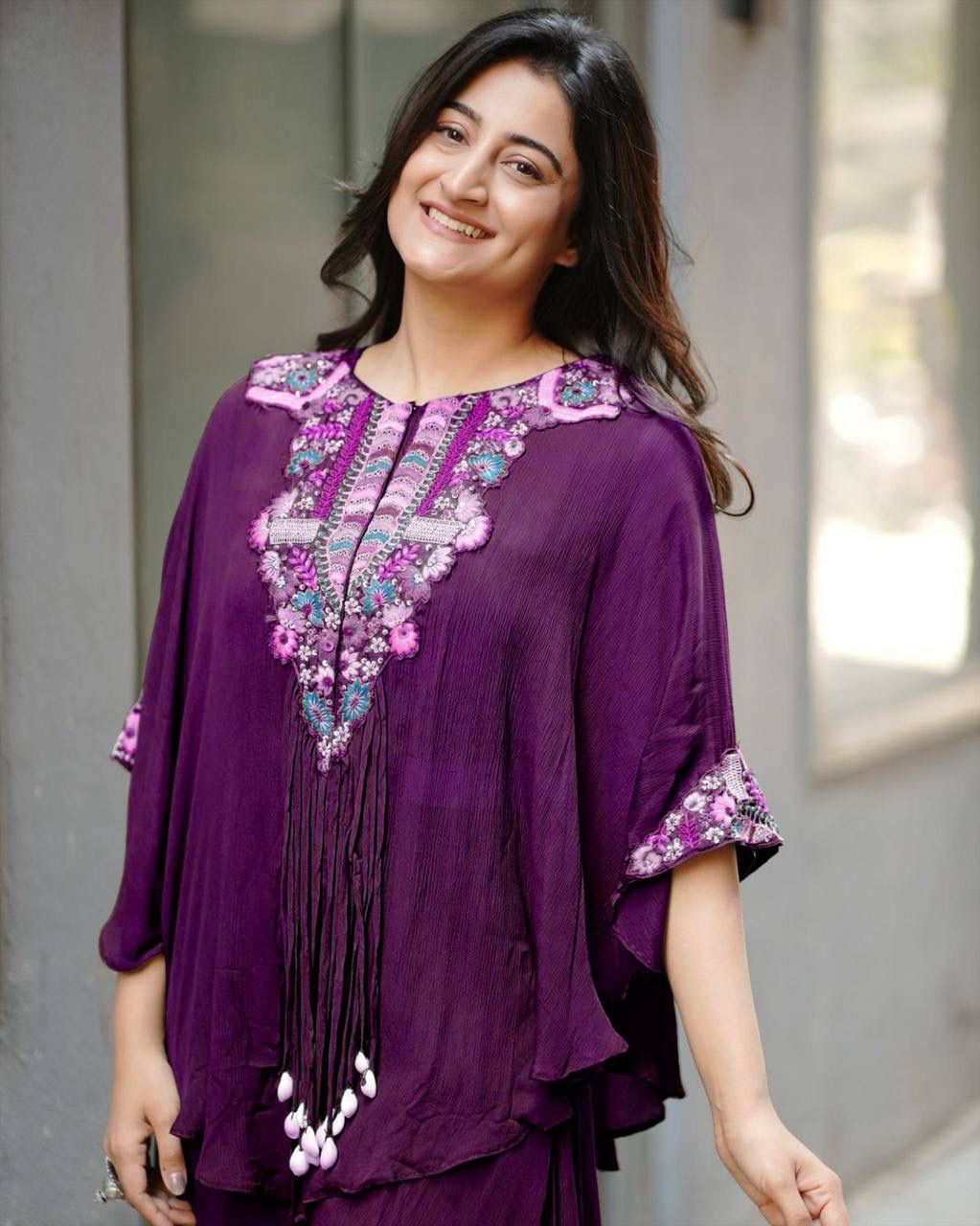 Purple New Trending 3 Piece Indo Western