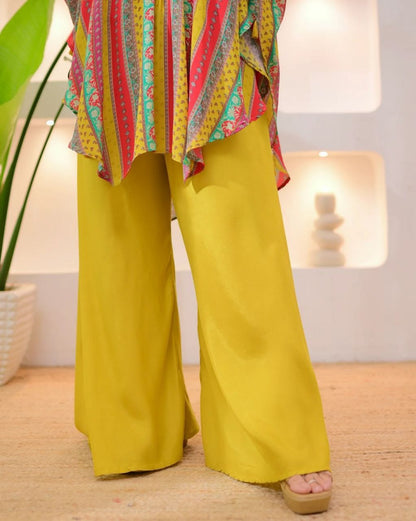 Multi Colour Trendy 2 Piece Indo Western