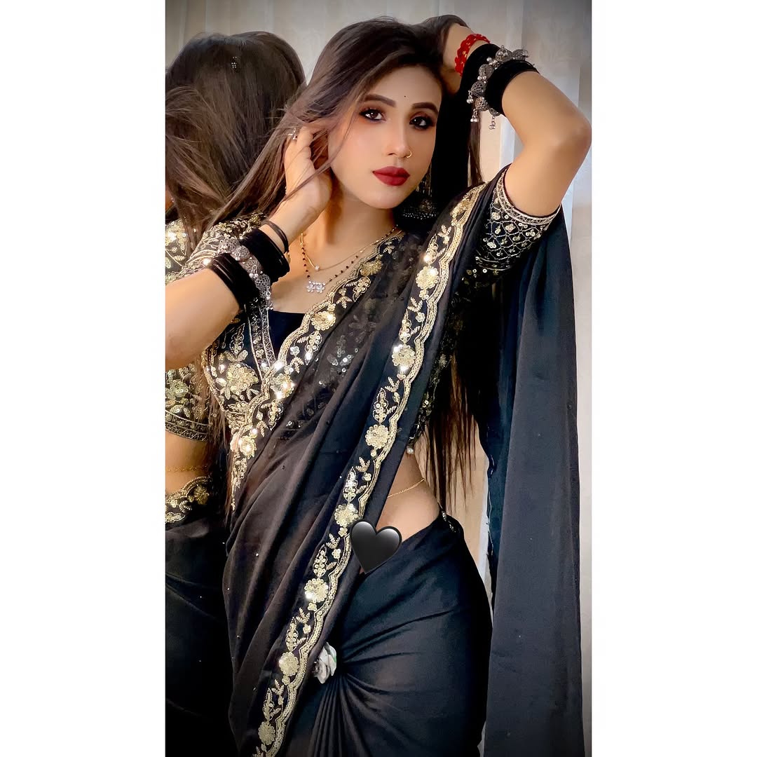 Blackj Soft Rangoli Silk Saree