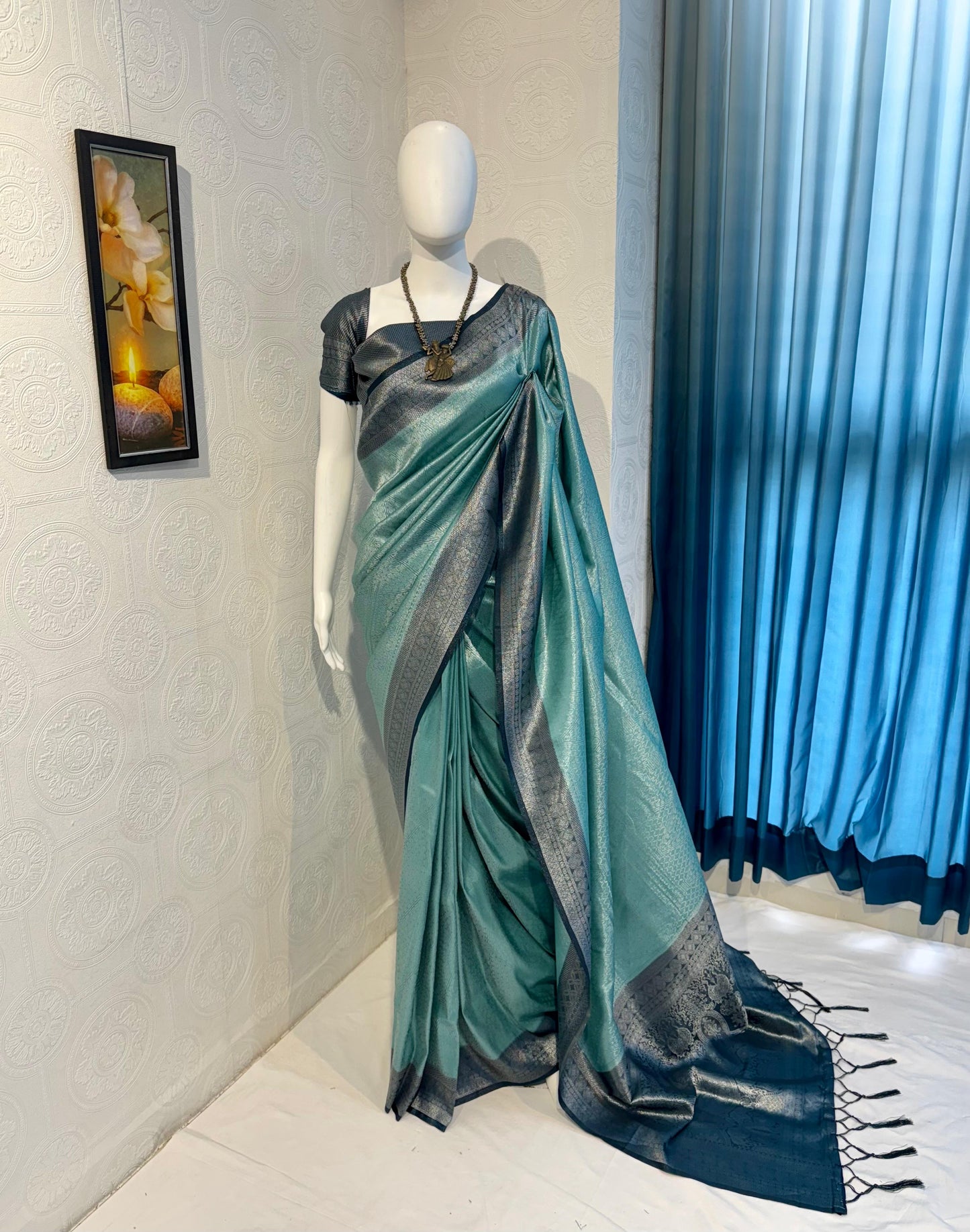 Midnight Exclusive Rich Soft Silk Saree