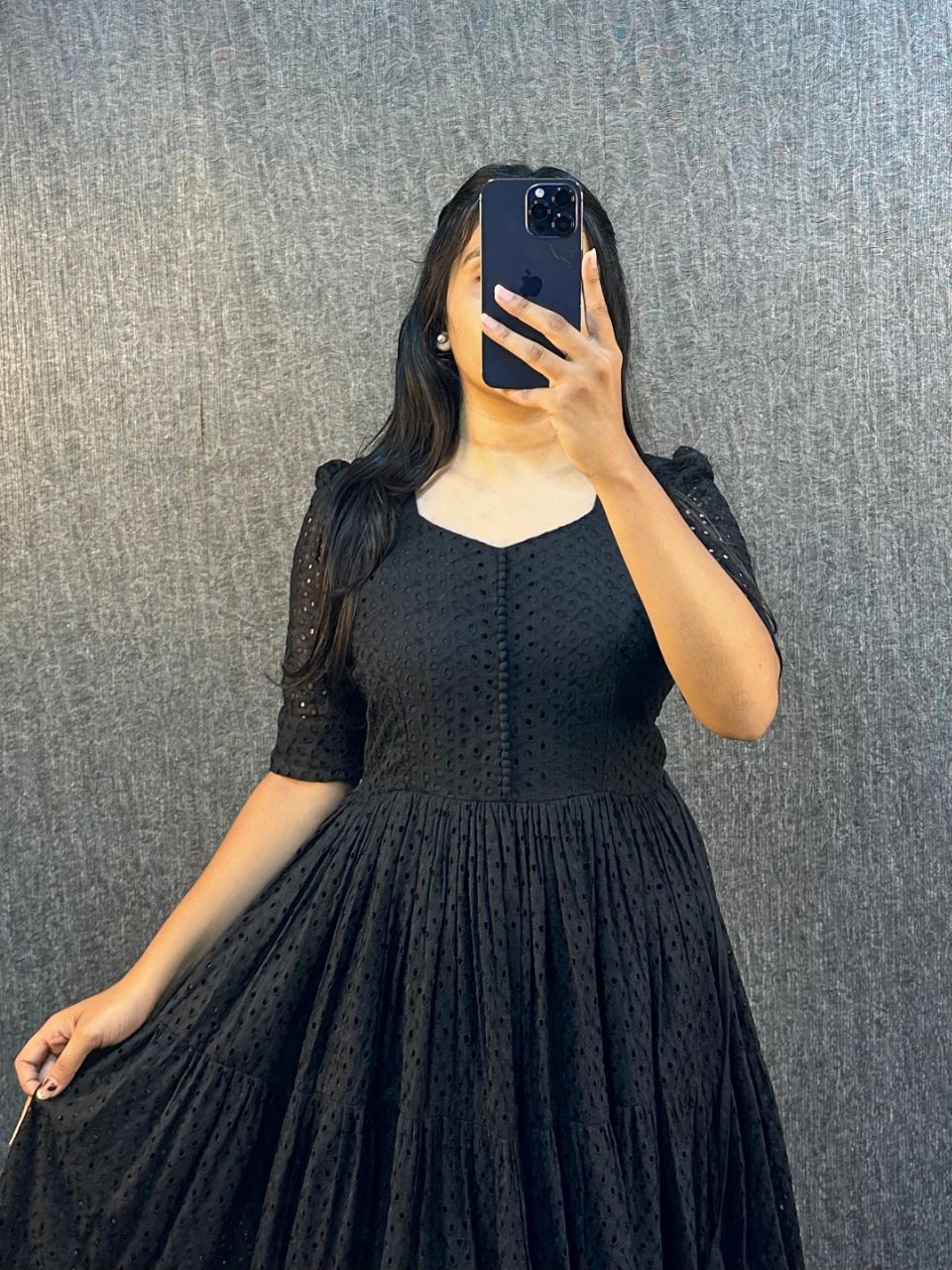 Black Exclusive Midi Master Dress