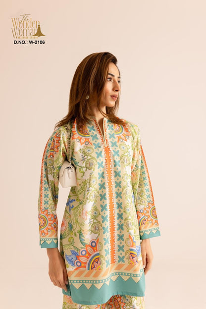 Multicoloured Premium Crafted Stylish Cord Set