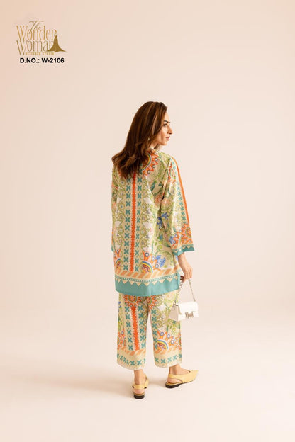 Multicoloured Premium Crafted Stylish Cord Set