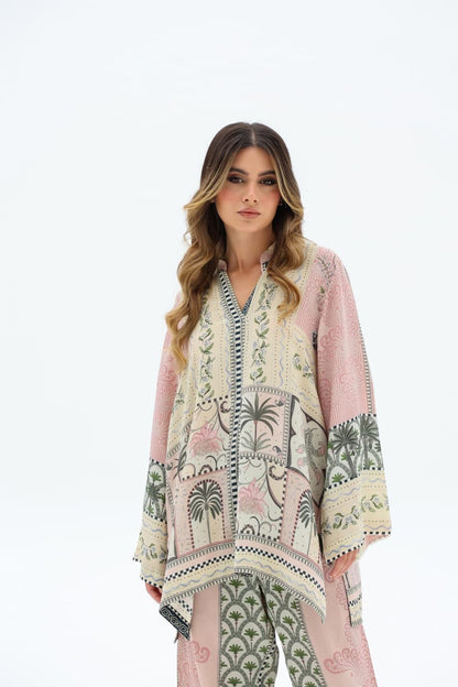 Premium Pastel Printed Co-Ord Set