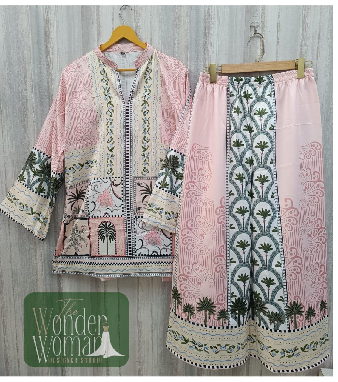 Premium Pastel Printed Co-Ord Set