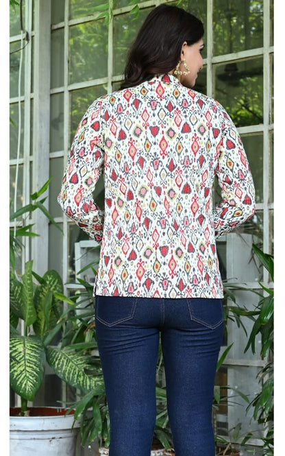 Stylish Reversible Printed Jacket