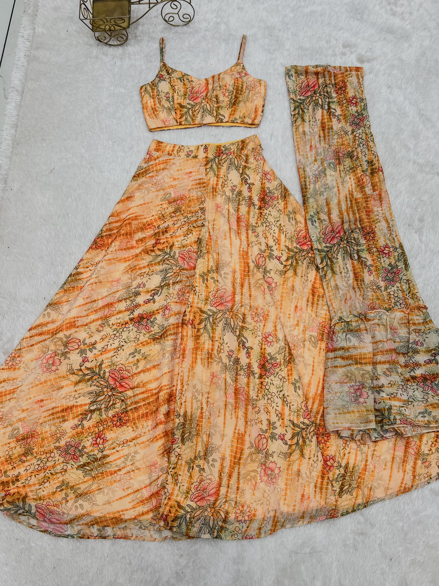 Designer Three-Piece Ethnic Sets for Women