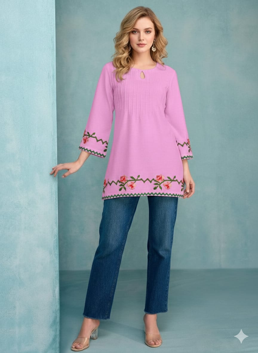 Stylish Short Kurti for Daily Wear