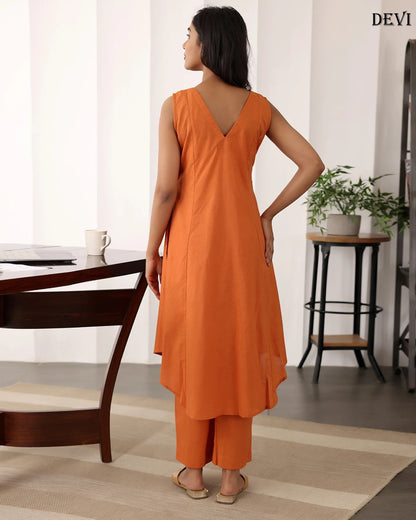 Office Wear  Fully Sttiched Pure Cotton Kurti