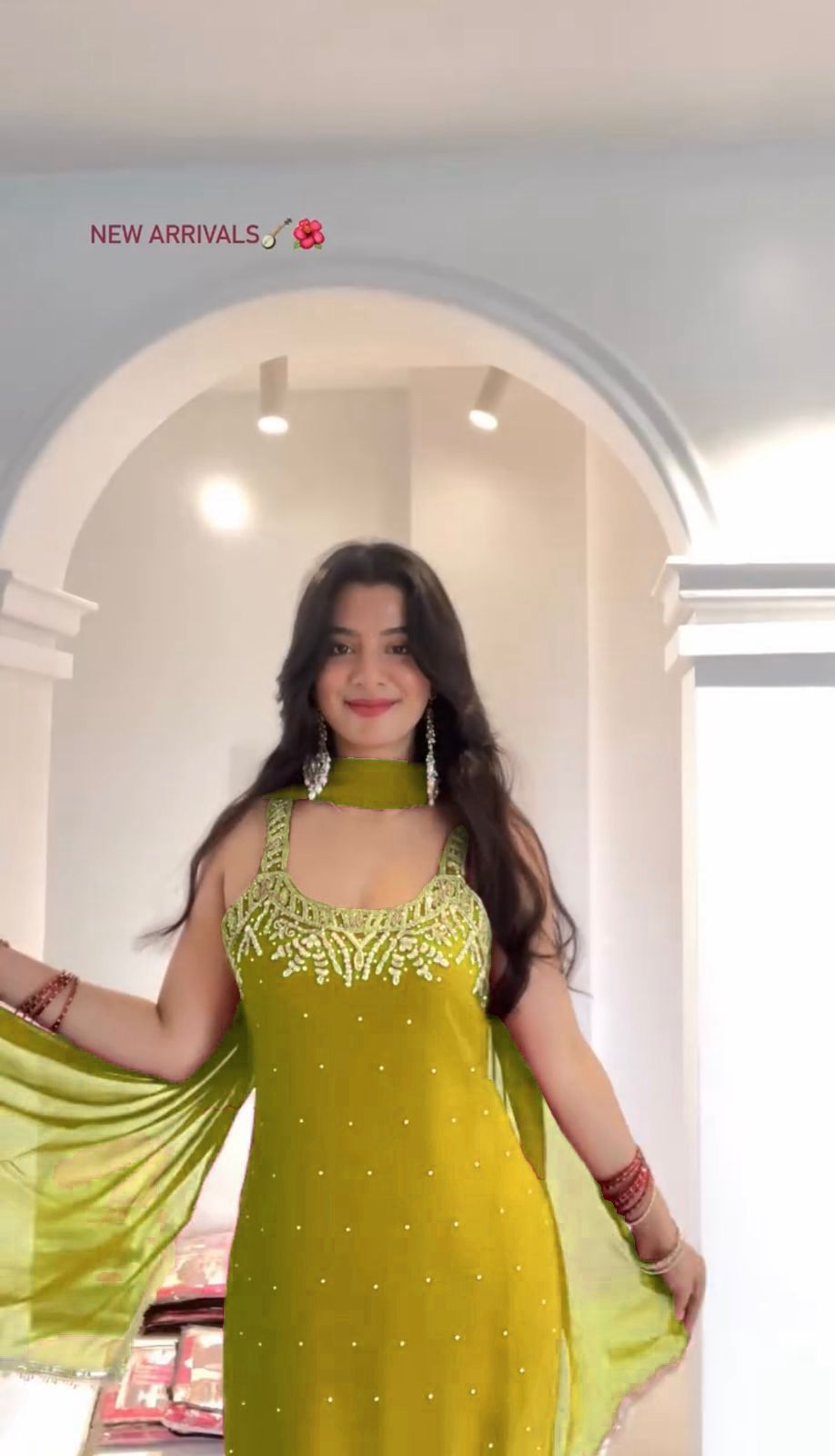 Mustard Yellow Designer Sharara