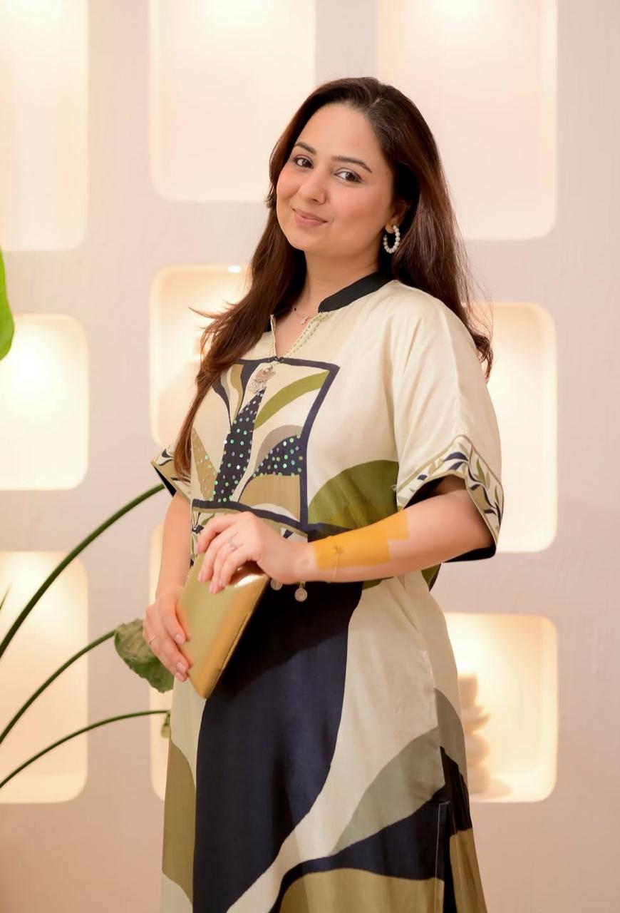 Modern Prints Trendy Kurti