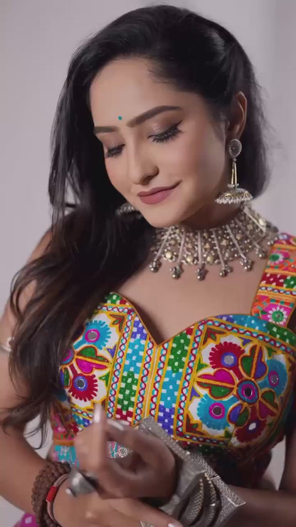 Pink Designer Navratri Special Lehenga